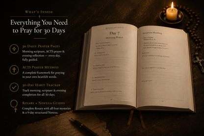 30 day Prayer Journal - LIFETIME ACCESS